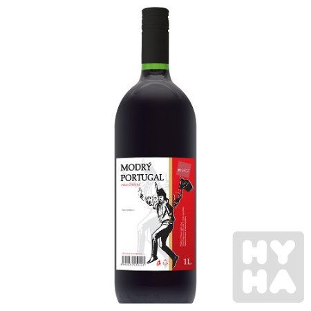 detail VinaCZ Modry portugal 1L