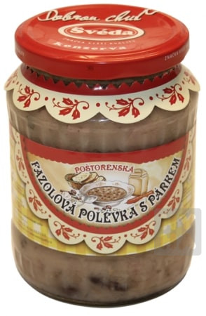 detail Švéda 650g Fazolová polévka s klobásou