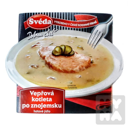 detail Švéda 360g Vepřová kotleta po znojemsku(Bat)