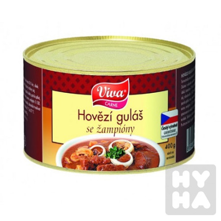 detail Viva Hovězí Guláš se Žampióny 400g