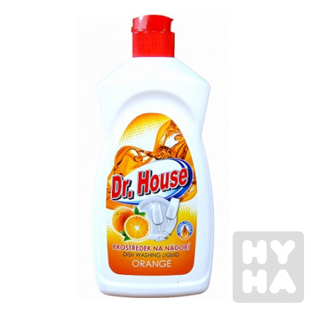 detail Dr.House na nadobí 500ml Orange