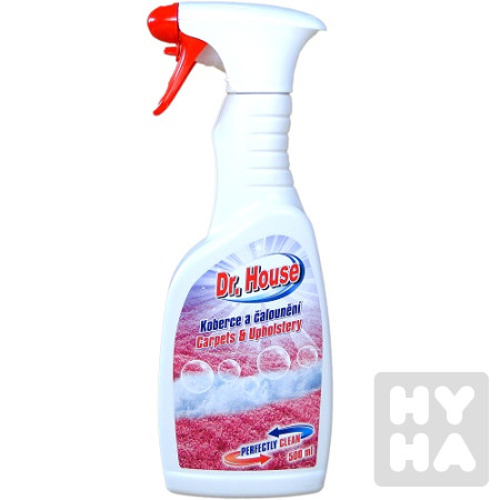 detail Dr.House čistič na koberce a čalounění 500ml