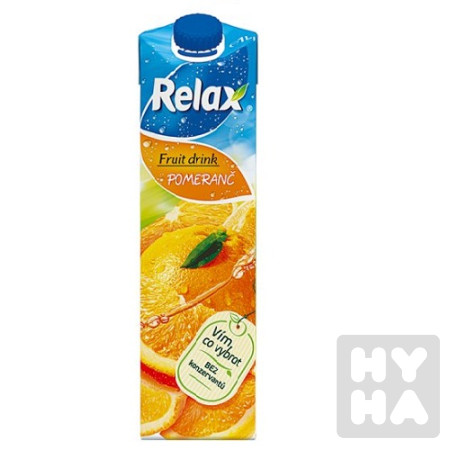 detail Relax 1L Fruit Drink Pomeranč