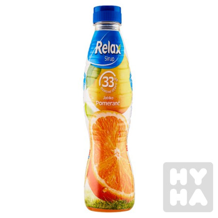detail Relax 700ml pomeranc jablko sirup