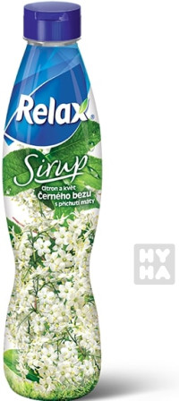 detail Relax 700ml sirup citron a květ s maty
