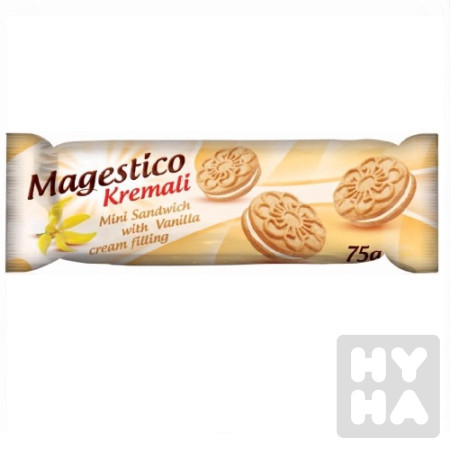 detail Magestico kremali 75g Vanilla