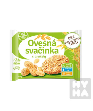 detail Ovesná svačinka 40g s arašídy