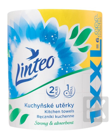 detail Linteo kuchyňské utěrky 2vrst 60m