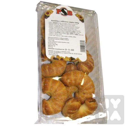 detail PSB Rohličky s jahodovou 330g