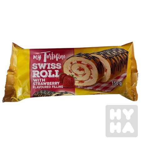 detail Swiss roll 150g Jahoda