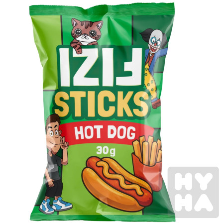 detail Fizi 30g kukuřičné tyčinky Hot dog
