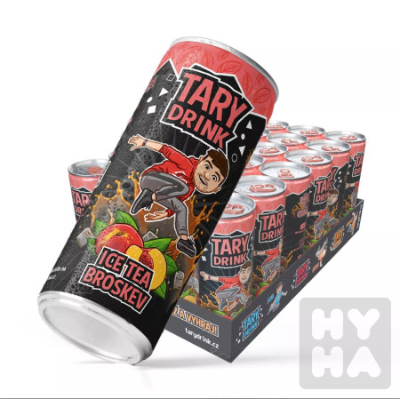 detail Tary drink 250ml Broskev