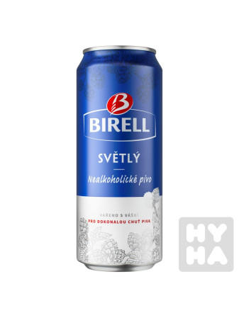 detail Birell svetly plech 500ml