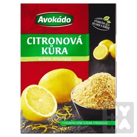 detail Avokádo 14g Citrónová kůra