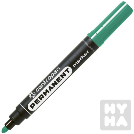 detail Centropen značkovač nestíratelný 8566 zelený 2,5mm