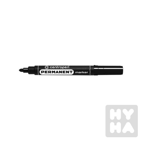 detail Centropen značkovač nestíratelný 8566 černý stopa 2,5mm