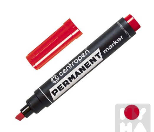 detail Centropen značkovač nestíratelný 8576 červený 1-4,6mm
