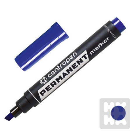 detail Centropen značkovač nestíratelný 8576 modrý 1-4,6mm