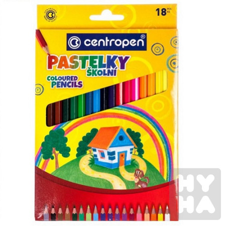 detail Centropen pastelky 18ks