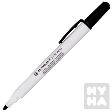 detail Centropen značkovač na bílé tabule 2709 černý 1,8mm