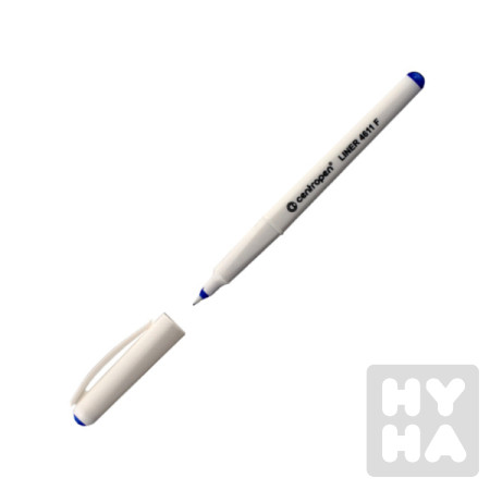 detail Centropen popisovač 4611 modrý 0,3mm