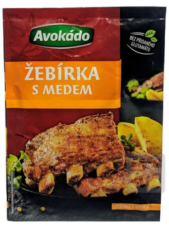 detail Avokádo 30g Žebírka s medem
