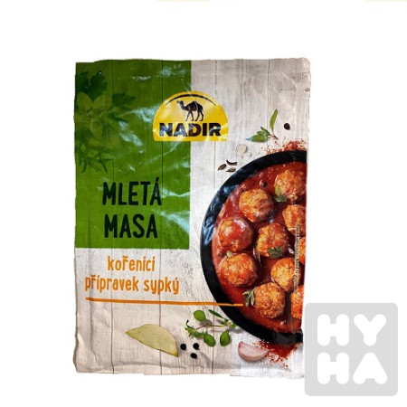 detail Nadir 20g Mletá masa