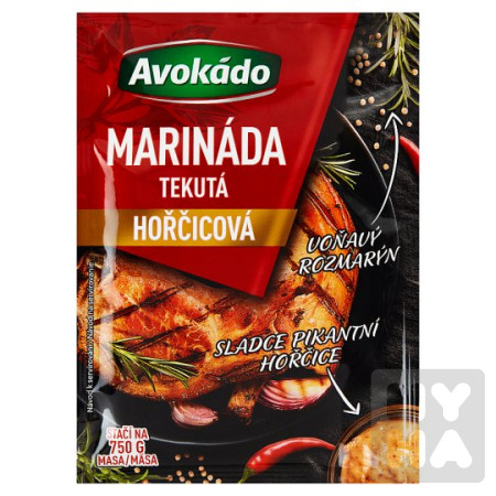 detail Avokádo marináda tekutá 80ml hořčicová