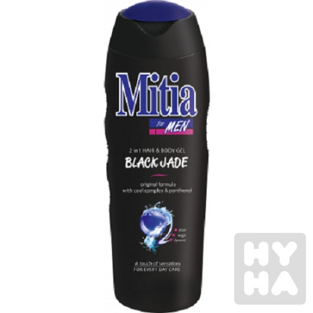 detail Mitia sprchový gel 2v1 400ml Black jade
