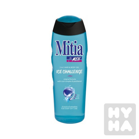 detail Mitia sprchový gel 2v1 400ml Men ice challenge
