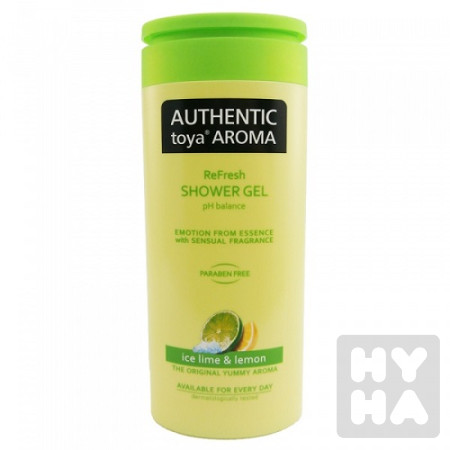 detail authentic 400ml spr. gel. Ice lime,lemon