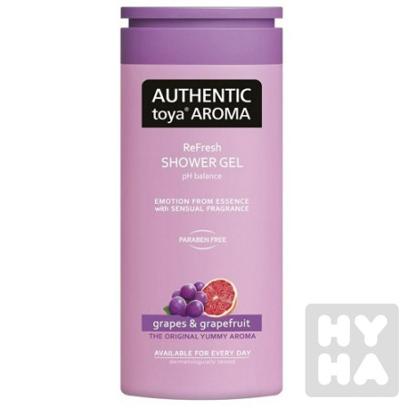 detail Authentic sprchový gel 400ml Grapes,grapefruit