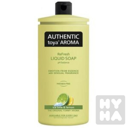 detail Authentic tekute mydlo 600ml ice lime a lemon