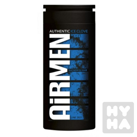 detail Airmen sprchový gel a šampon 400ml Ice clove