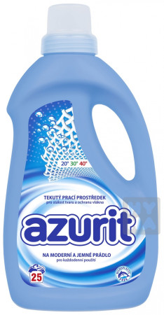 detail Azurit 1L tekuté prací gel moderni a jemné