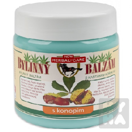detail Bylinný balzam 500ml s konopím