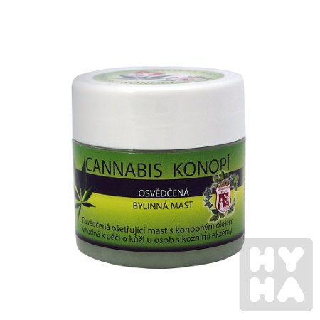 detail Bylinna mast 150ml Konopni