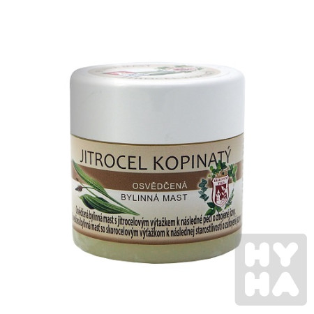 detail Bylinna mast 150ml Jitrocel Kopinatý