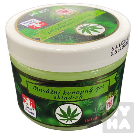 detail Konopný gel cannabis 150ml chladivý