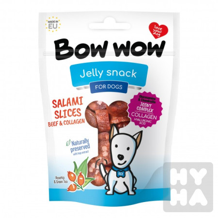 detail Bow Wow 80g salamova kolecka hovezi BW437r