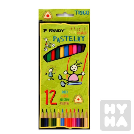 detail Fandy Pastelky trojhrannych 12ks/171989