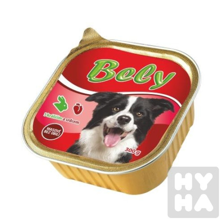 detail Bely paštika 300g králik a srdcem