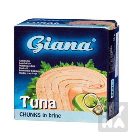 detail Giana tuňák kousky 80g ve vlastní šťávě
