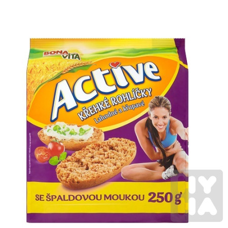 detail BV Active rohlíčky 250g Křehké se špaldovou moukou