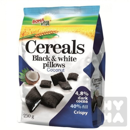 detail Bonavita Cerals black a white coconuts 250g
