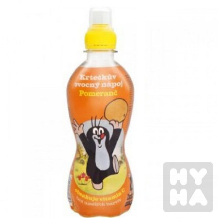 detail krteckovo piticko pomeranc 330ml
