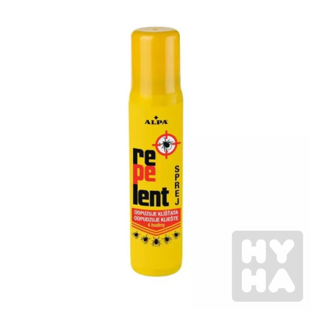 detail ALPA repelent odpuzuje klíštata 90ml