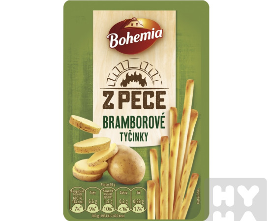 detail Bohemia tyčinky 80g Bramborové