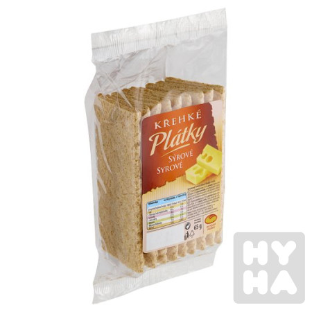 detail Křehké plátky 65g sýrové
