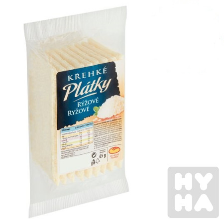 detail Křehké plátky 65g rýžové
